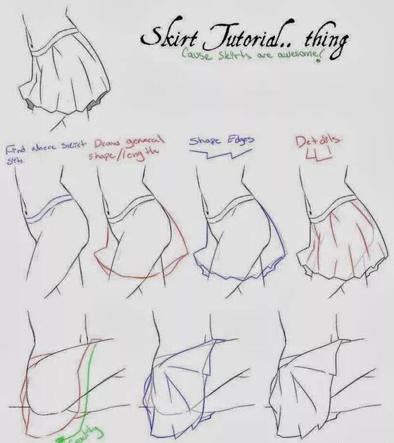 绘画衣服褶皱的小教程你学会了么,不用熨斗10分钟去除衣服褶皱图解