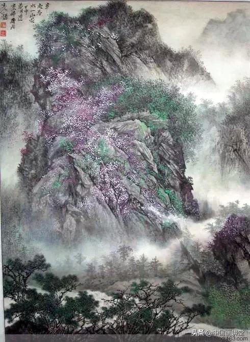 张利国画山水画欣赏,张富君山水画新作品图片