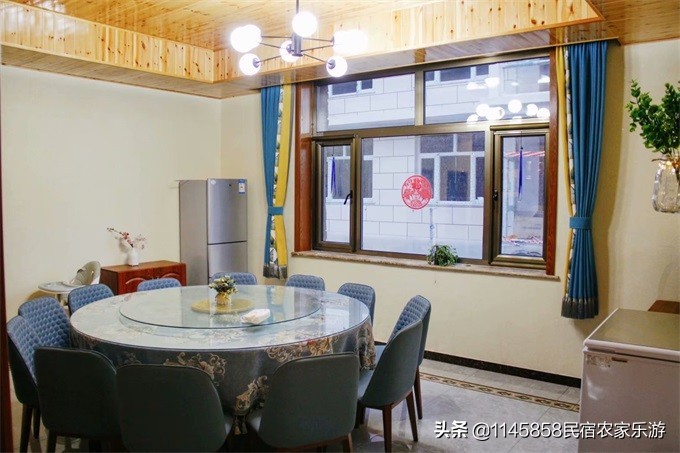 北京延庆海棠阁民宿,延庆龙庆峡冰灯附近民宿