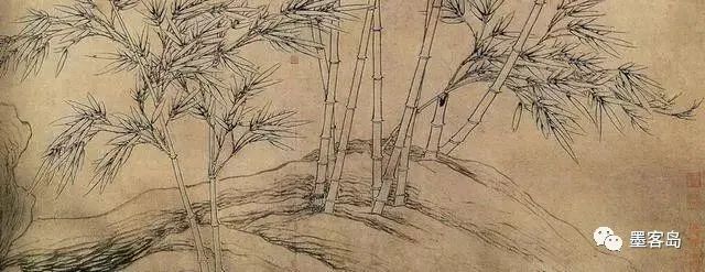 当代画墨竹大师的画,墨竹图绘画欣赏