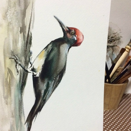 水彩表达情绪,水彩积极向上的画