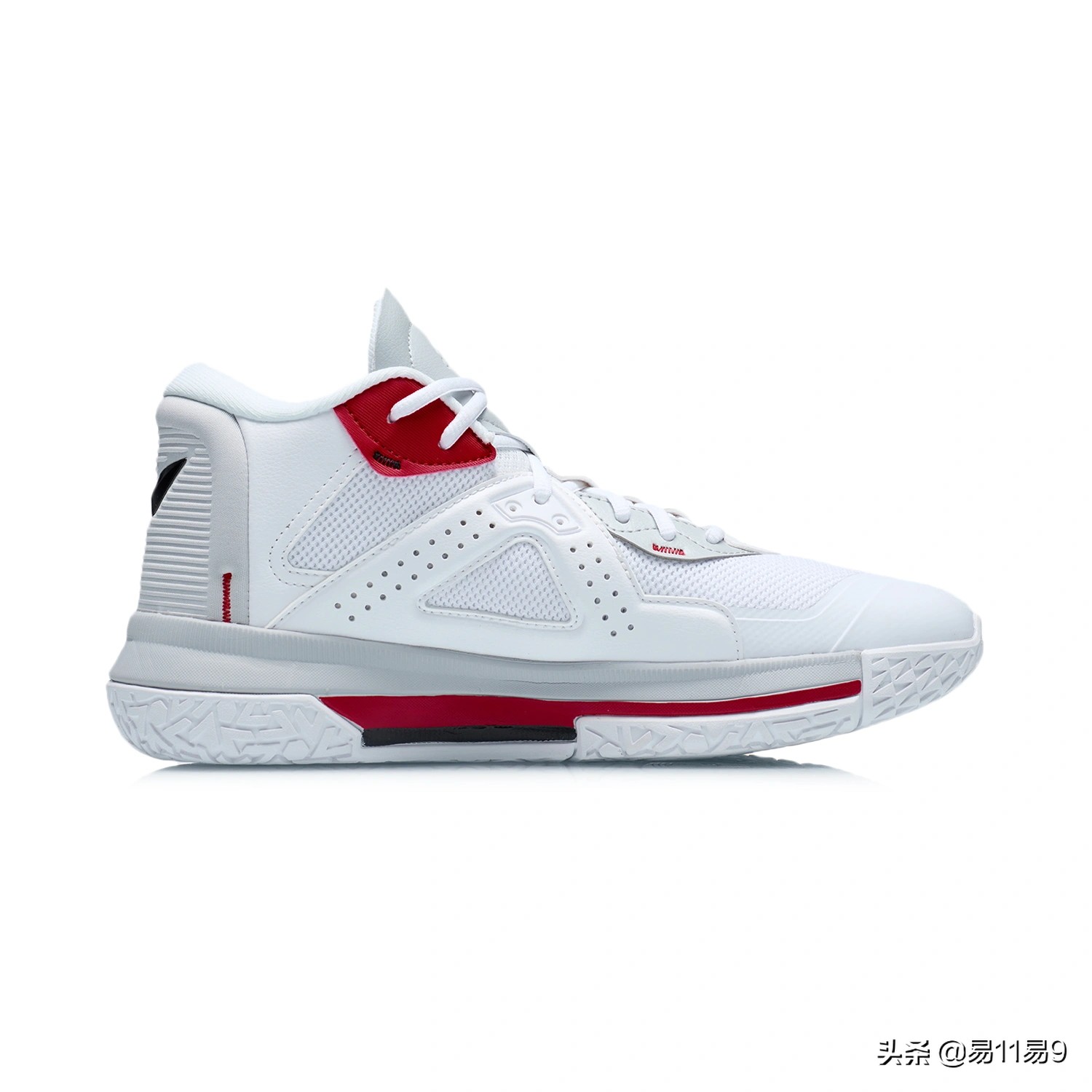 李宁队徽emblem篮球鞋测评,李宁队徽emblem淡奶紫篮球鞋