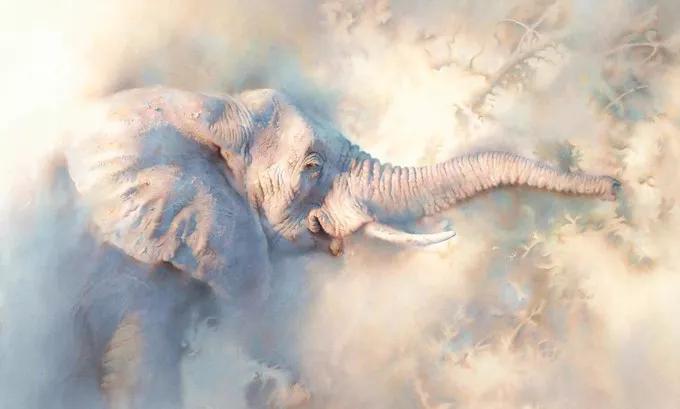 异域奇境、恍如隔世,迪兰·斯科特·皮尔斯的水彩画,真的超美