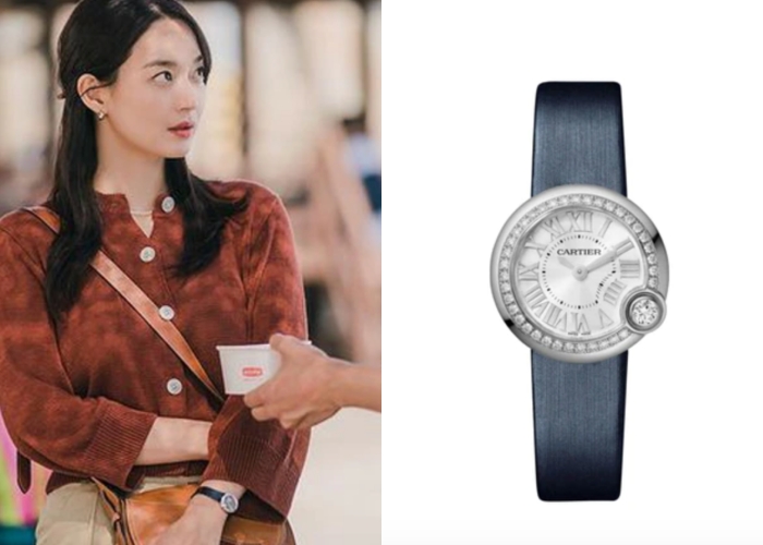 不愧是韩剧一姐,申敏儿《海岸村》爱马仕包、卡地亚、RV轮着晒