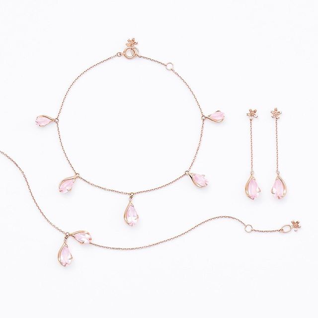 日本小众首饰樱花款,新年必入的首饰种草