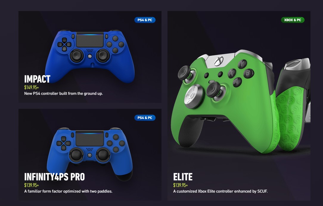 ps4scuf手柄,ps4手柄选购推荐