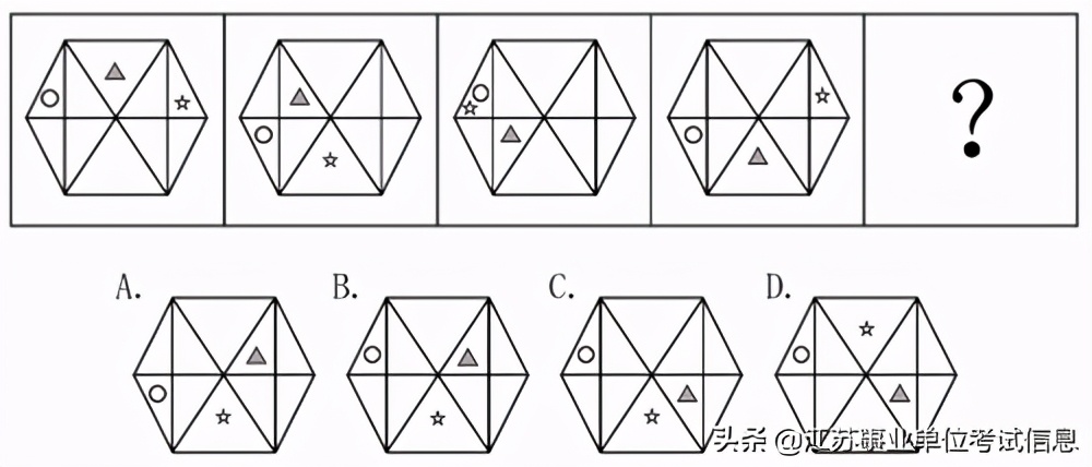 行测练习之图形推理时针旋转考点,江苏行测平移和翻转