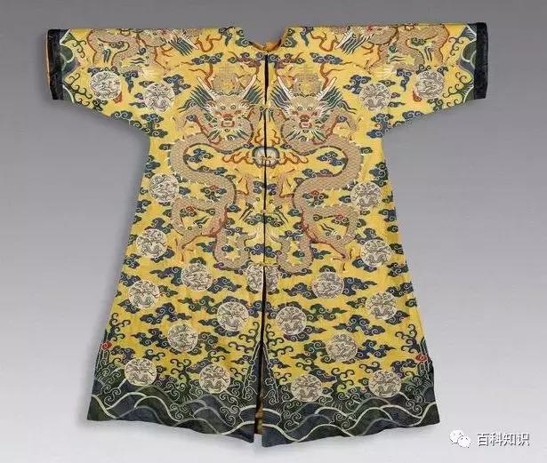 刺绣黄袍画,国画刺绣衣服