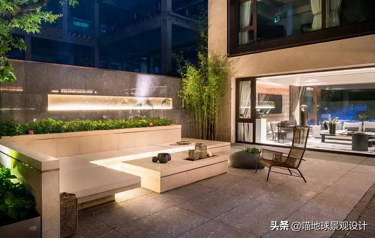 法式别墅庭院景观设计案例,别墅庭院景观效果图大全