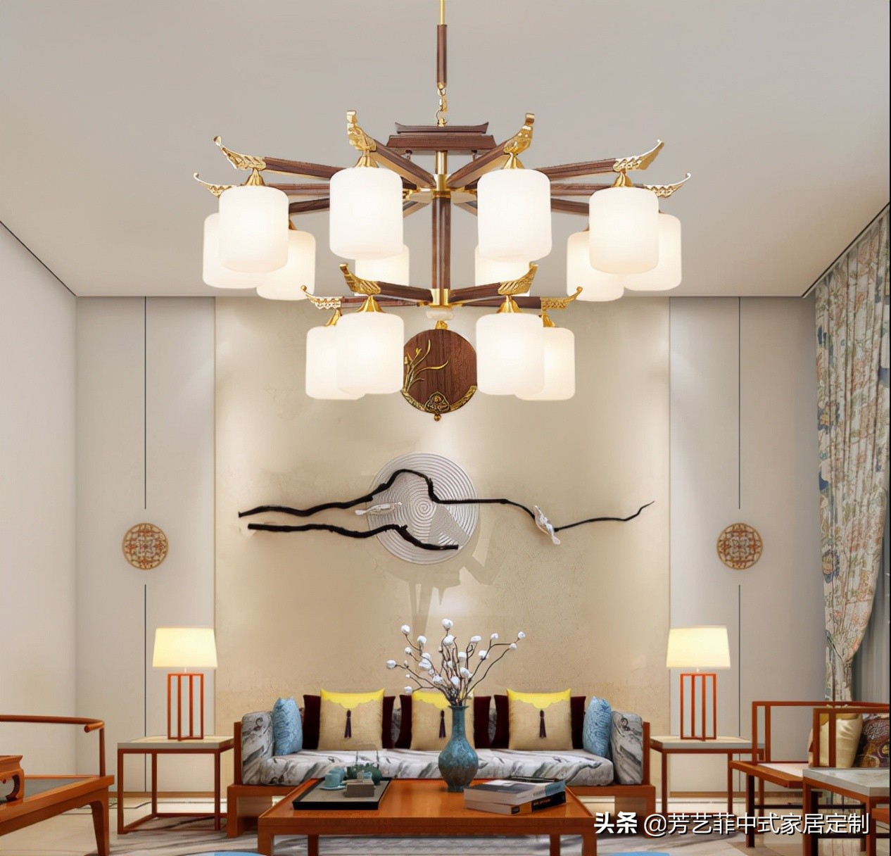 新中式灯具如何避坑,中式家装灯具