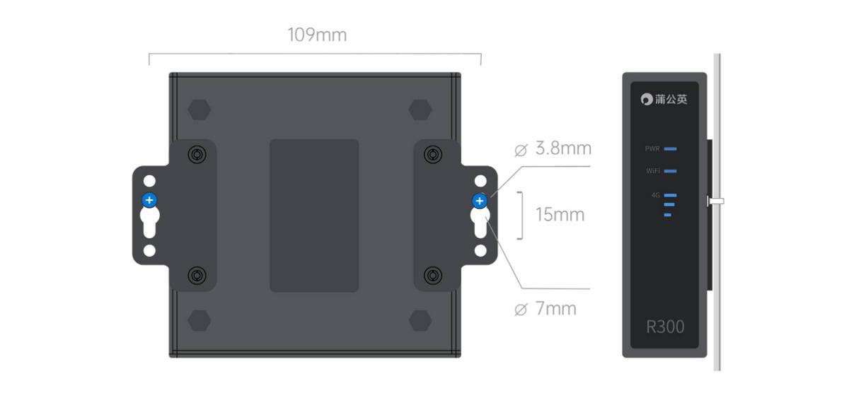 蒲公英4g无线工业级路由器r300a,蒲公英r300a用4g流量卡信号不好