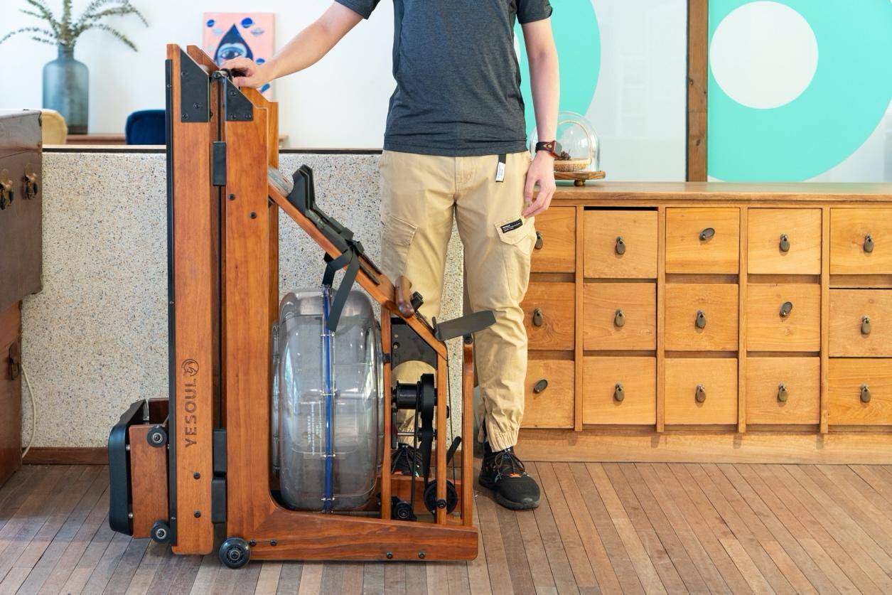 超小型可折叠划船机,可以折叠的划船机