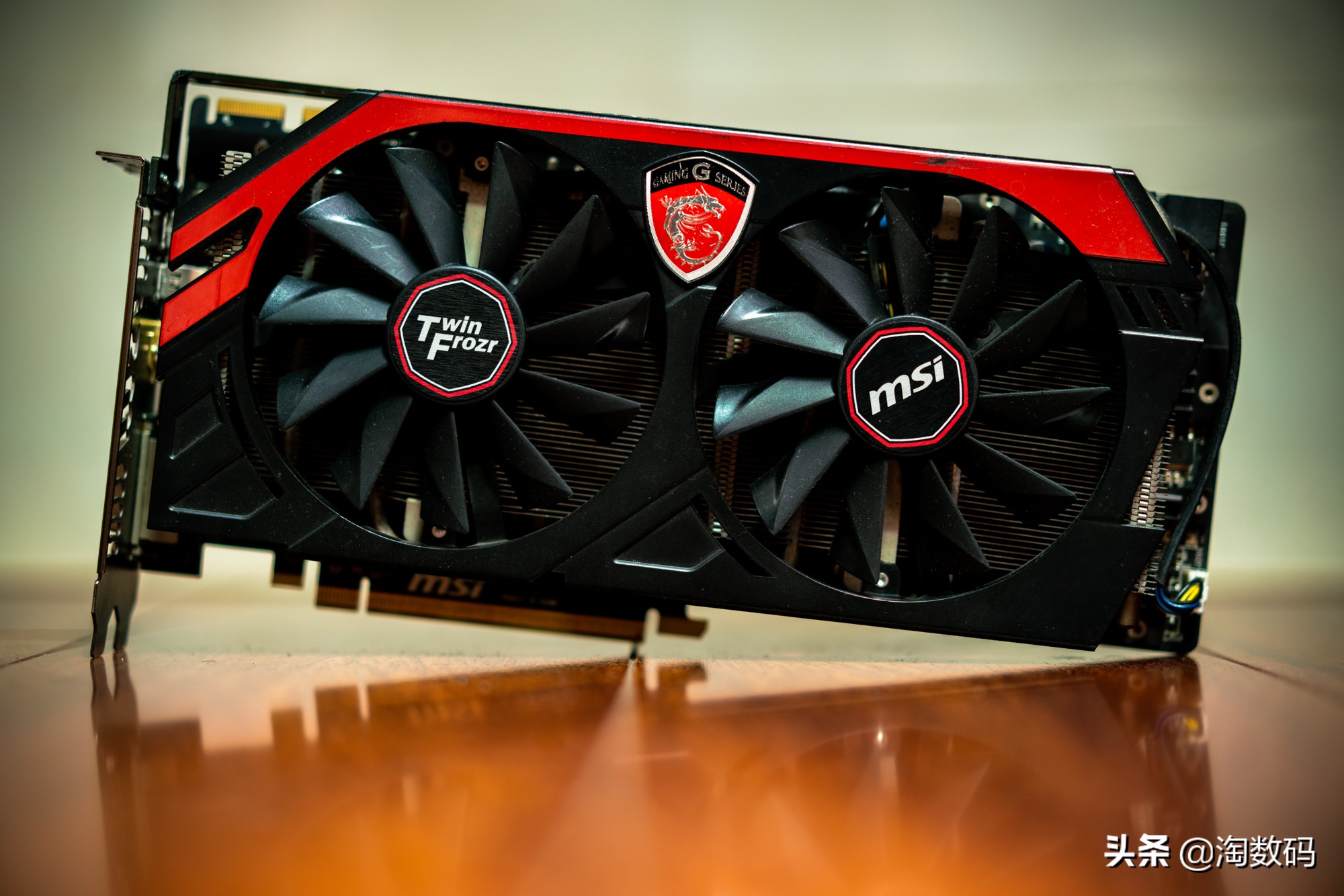 少年曾经的梦想：箱底翻出一张MSI微星R9280X红龙显示卡再战江湖