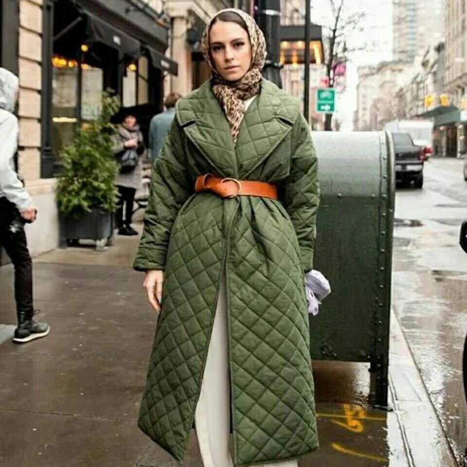 羽绒服穿上“不时髦”,时尚博主教你3招破解,洋气上档次