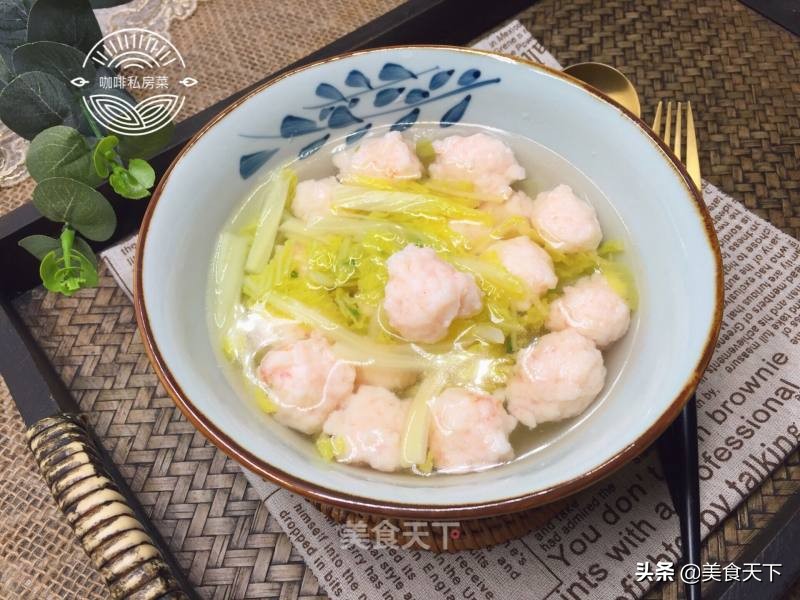 开胃番茄虾滑的做法,开胃魔芋贡菜素虾滑