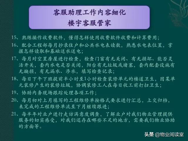 物业客服部PPT培训一般什么内容,物业客服年终总结ppt