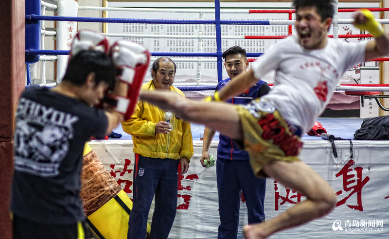 拳坛泰斗曹茂恩,青岛散打曹茂恩