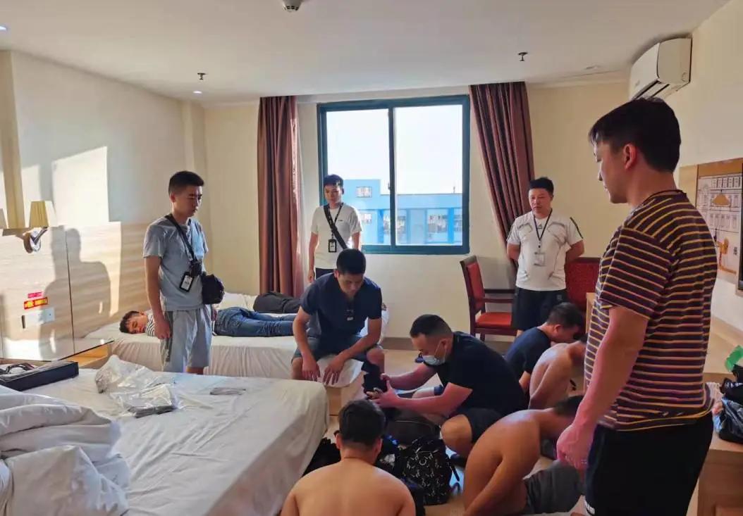 11人电信诈骗团伙落网,河池公布电信诈骗