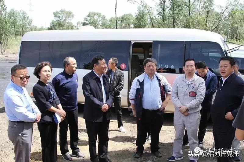 南南铝业考察团一行赴托县参观考察冯玉臻罗青陪同