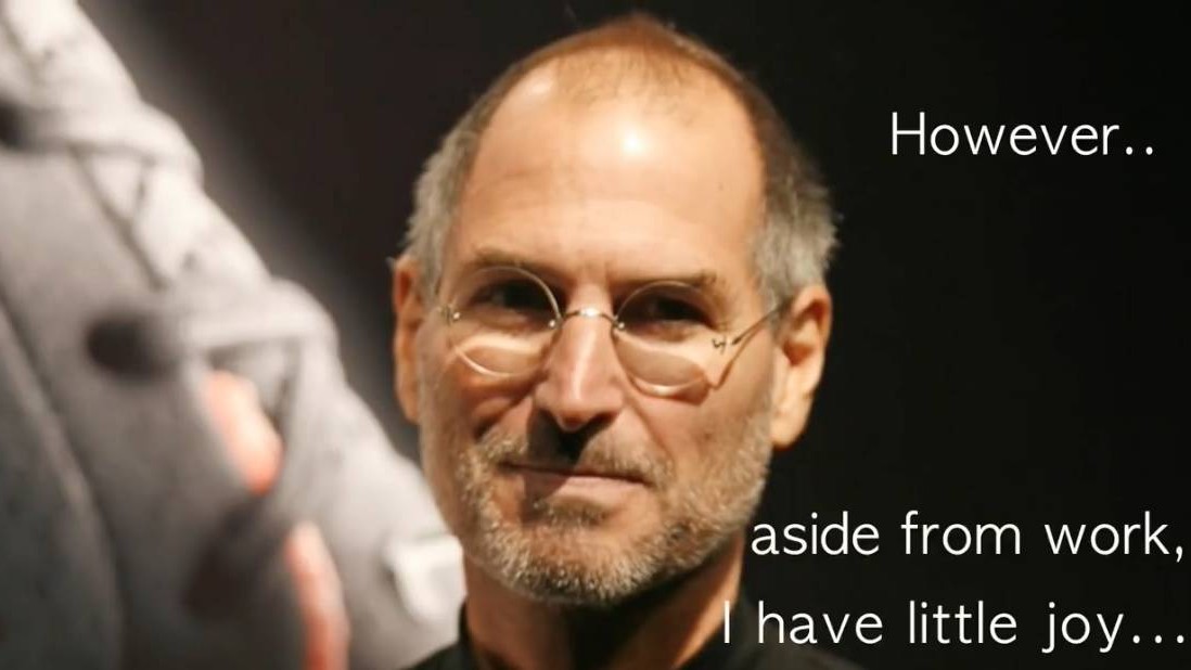 乔布斯临终的人生感悟,乔布斯去世前最后一步人生感言