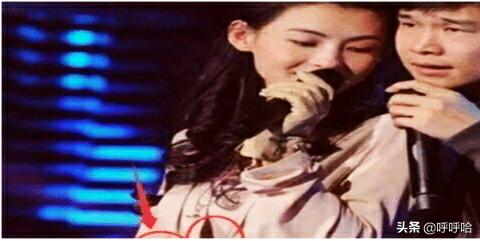 张柏芝小沈阳搂腰,张柏芝扣子