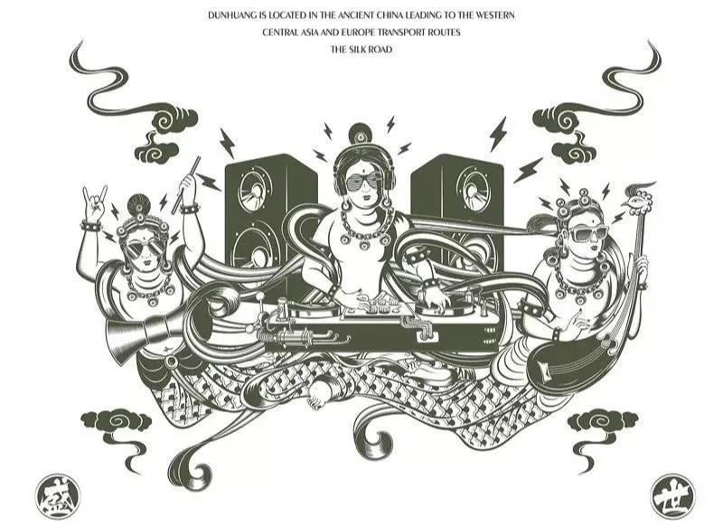 敦煌文创滑板,敦煌滑板购买