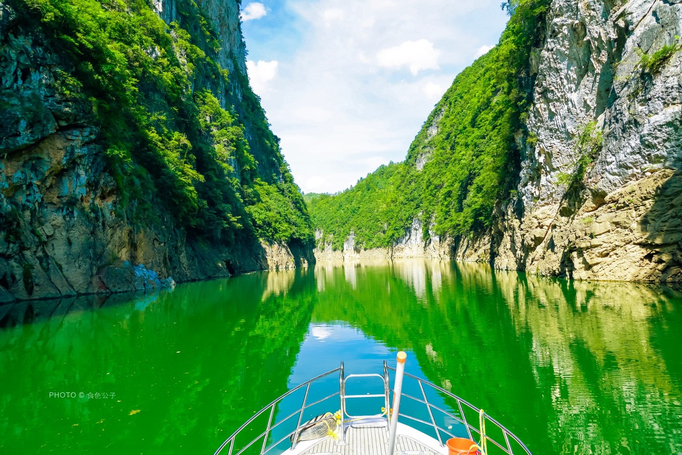 千里乌江画廊最美景点,游览贵州乌江十里画廊