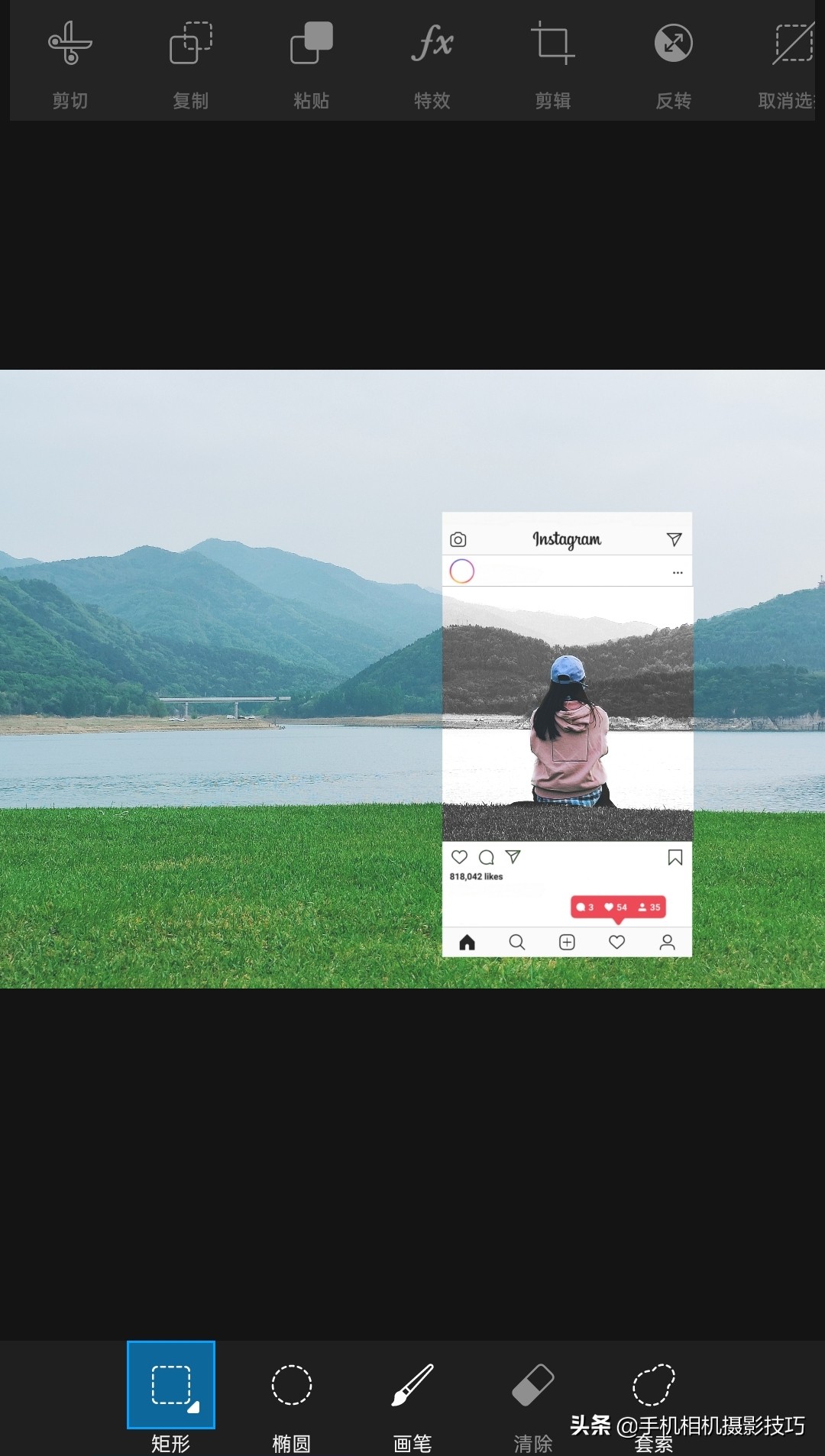 把朋友圈封面改成视频,给自己的照片换个背景图