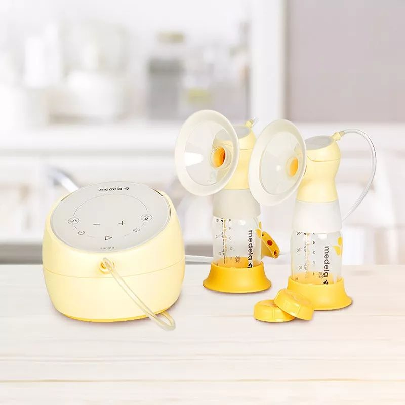 medelasonata吸奶器使用方法,medela电动吸奶器双边