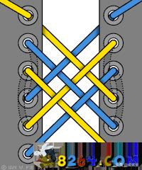 十种必学的鞋带系法,鞋带系的不好看怎么办