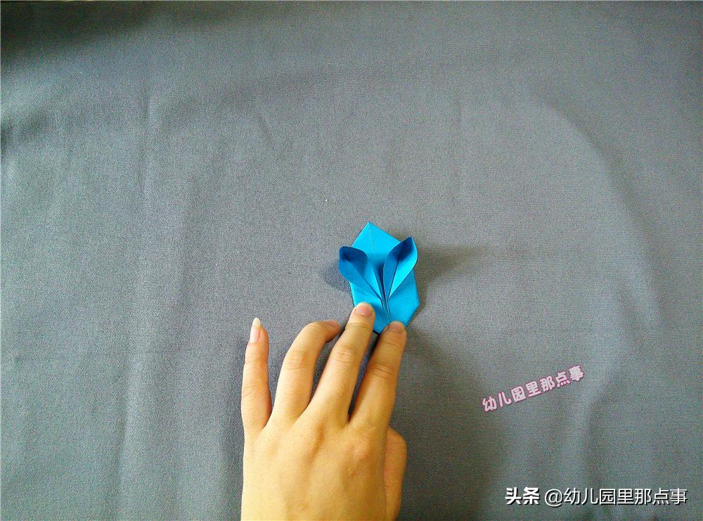 陪孩子一起玩的折纸,儿童手工折纸兔子气球