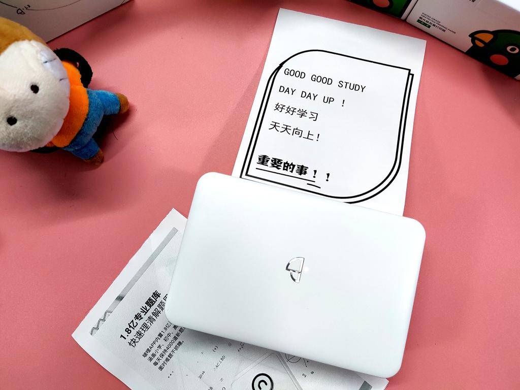 啵哩l3口袋打印机测评,啵哩错题打印机怎么打印图片