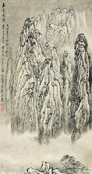郑午昌花鸟,丝鬓散人郑午昌百幅绘画作品赏析