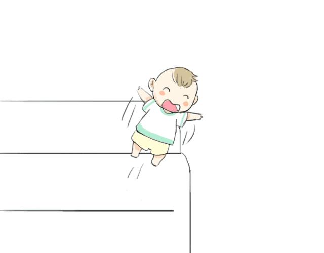 孩子从高处摔下来后如何处理,孩子从高处趴着摔下来精神都好