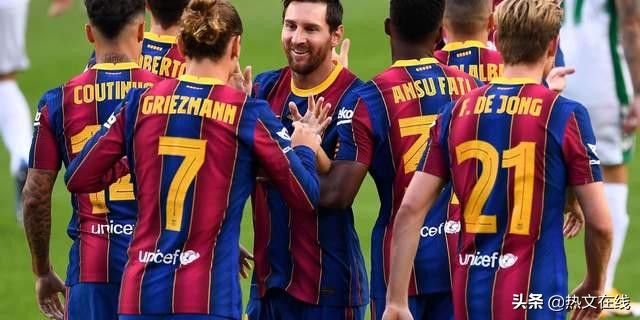 梅西带领巴萨惊天逆转,梅西传控艺术