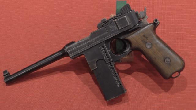 伯格曼3a手枪,伯格曼1型自动手枪