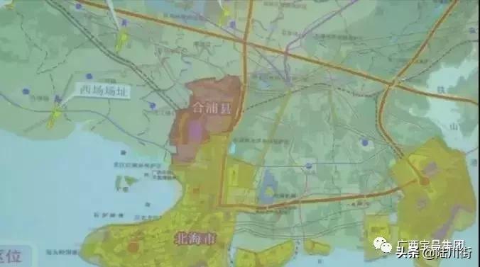 广西北海合浦最新工程,北海新机场在哪个位置