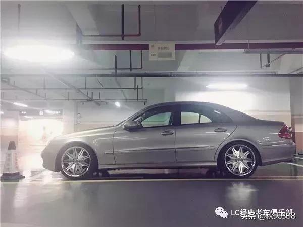 雪中的奔驰w211,向经典致敬奔驰w211