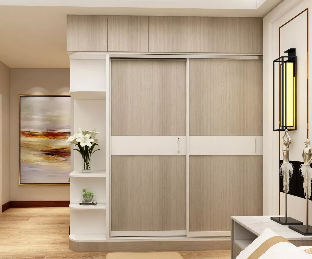 轻奢移门衣柜效果图大全2023款,衣柜40种款式