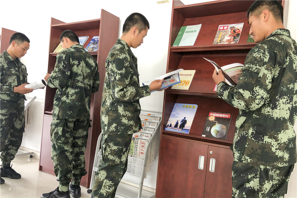 *警武**宿迁支队:军营处处飘书香,不负金秋好时光