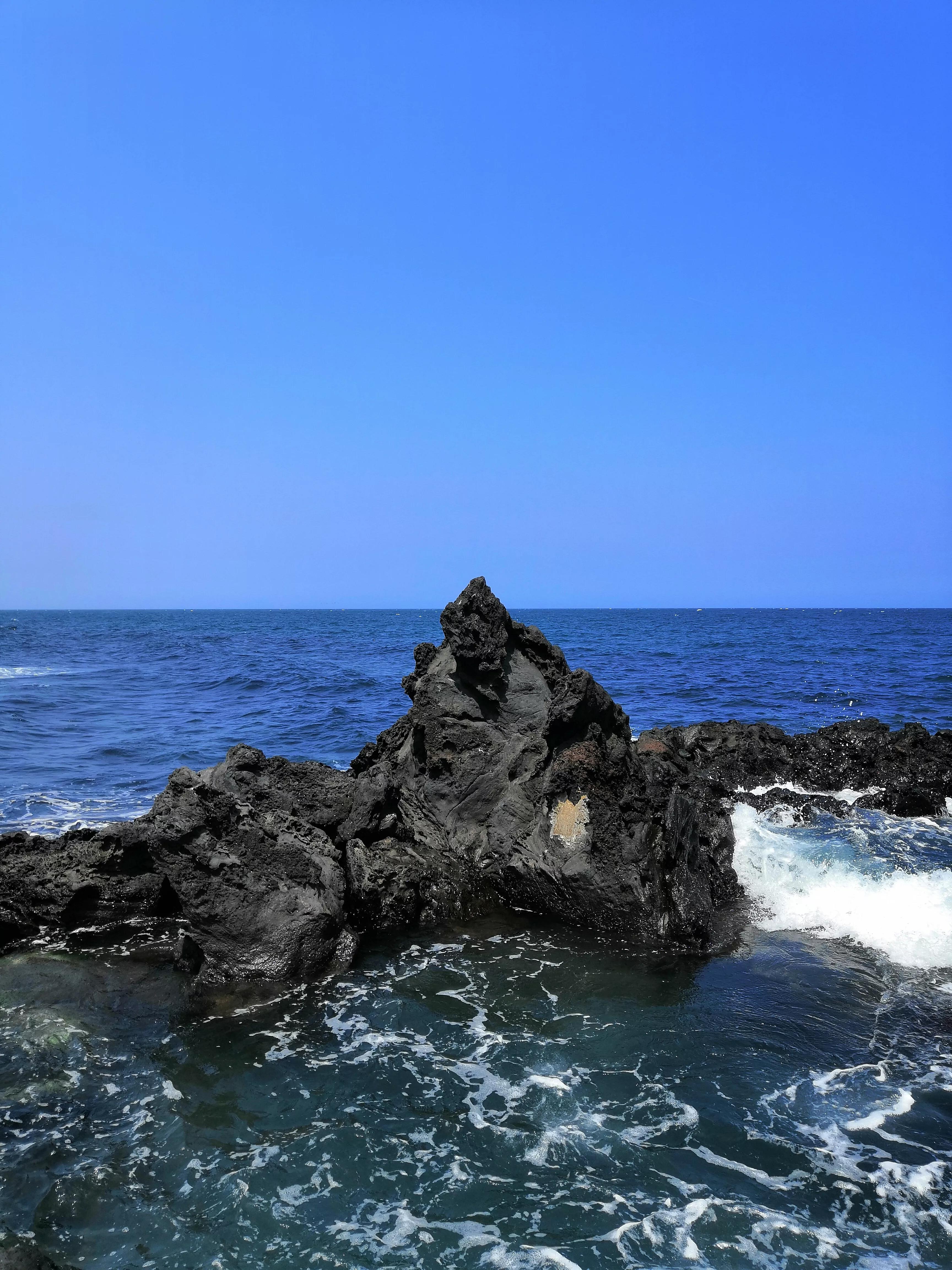 心血来潮去爬山,想去济州岛看海