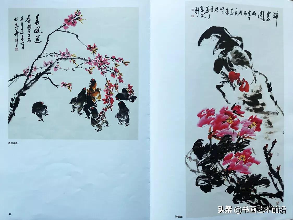墨豪画鸡全过程,墨豪画鸡创意作品