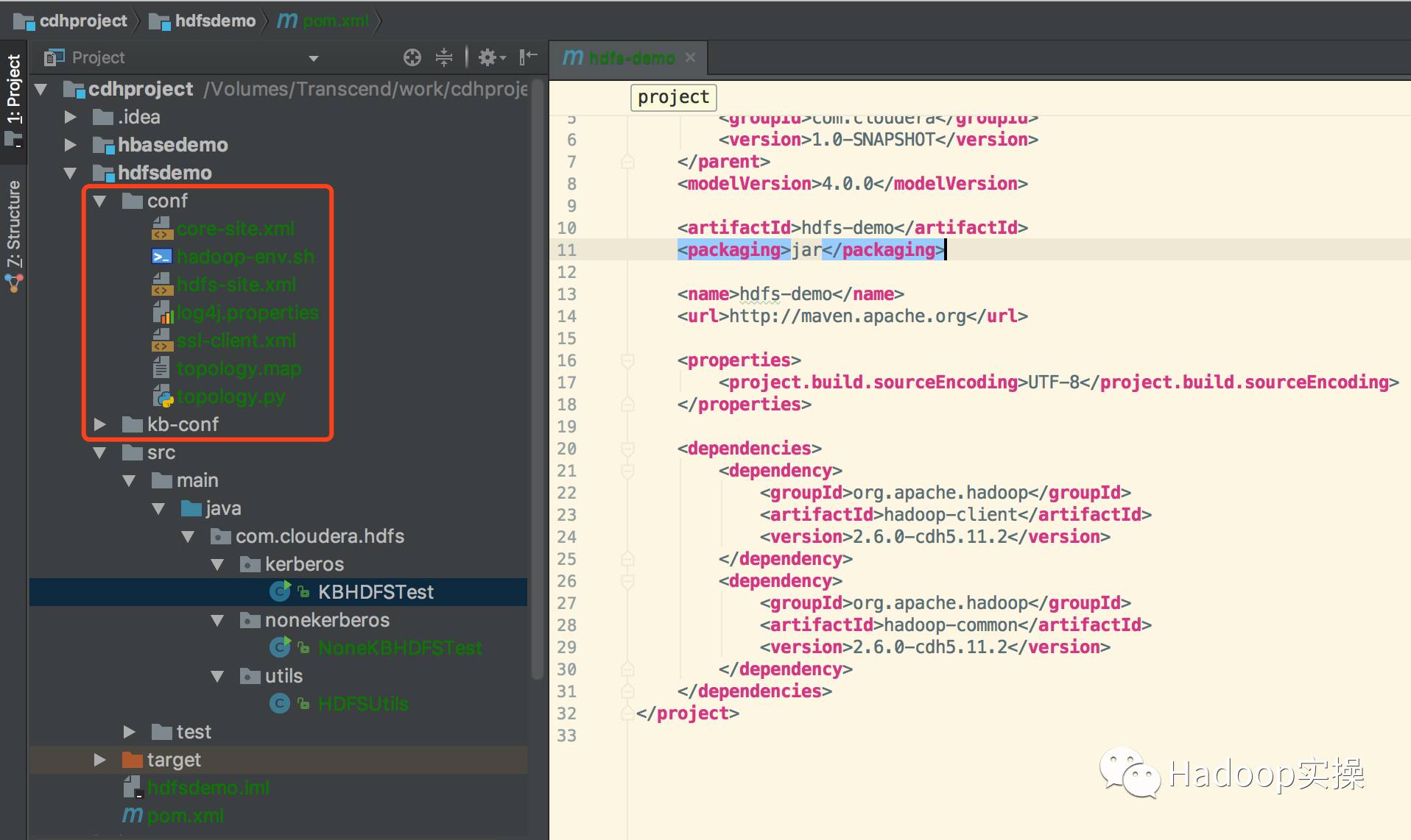使用java访问hdfs,通过java语言api访问hdfs实验报告