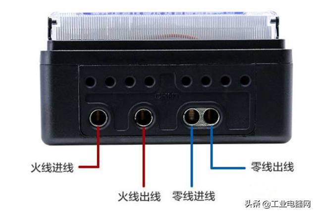 电表及配电箱正确接法,电表箱电杆安装标准接线规范图片