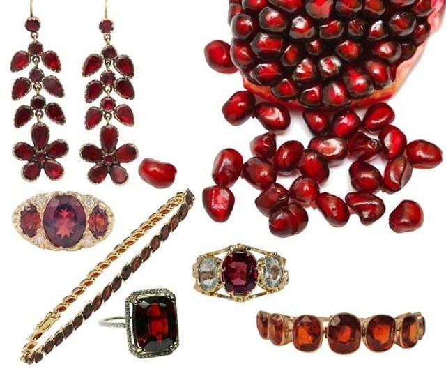 高端的石榴石宝石,石榴石是一种石榴籽般的晶体