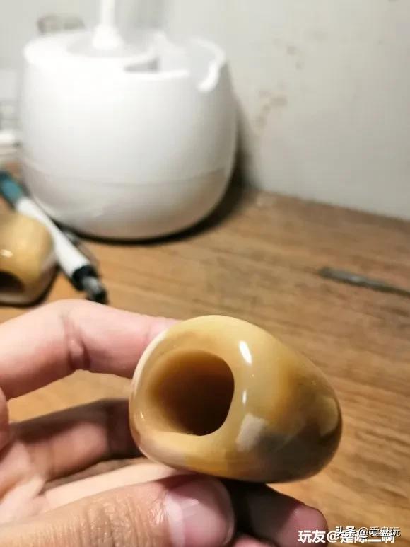 玉化骨头怎么盘,随便盘的手串