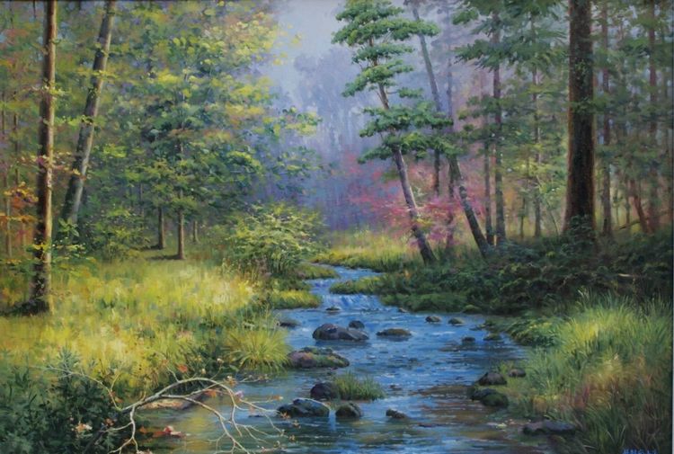 中国小幅油画作品大展作品集,三峡丹青油画作品