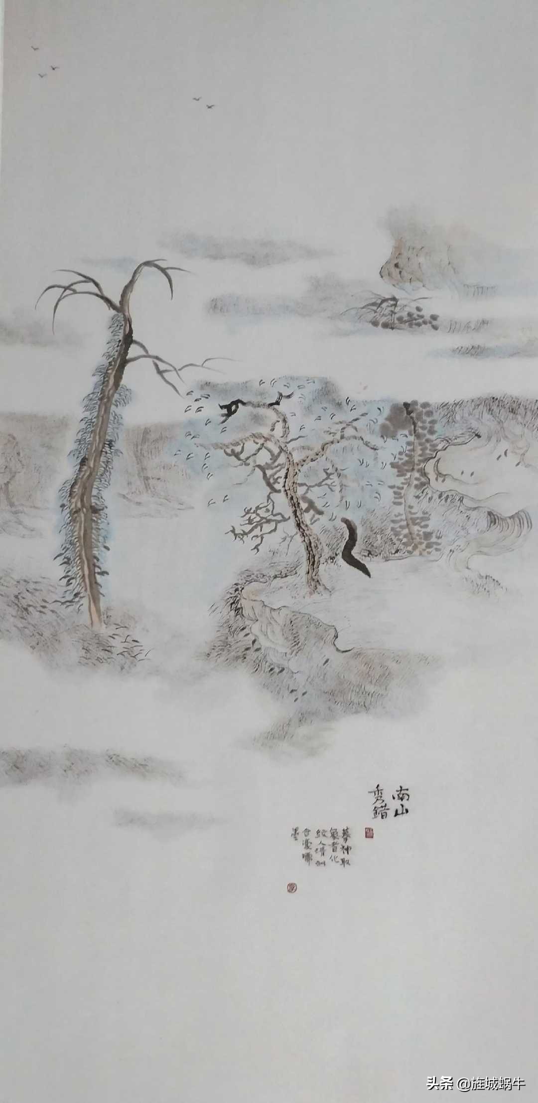 这些如梦如诗的画带你走向山林、田园，去领悟心的感触