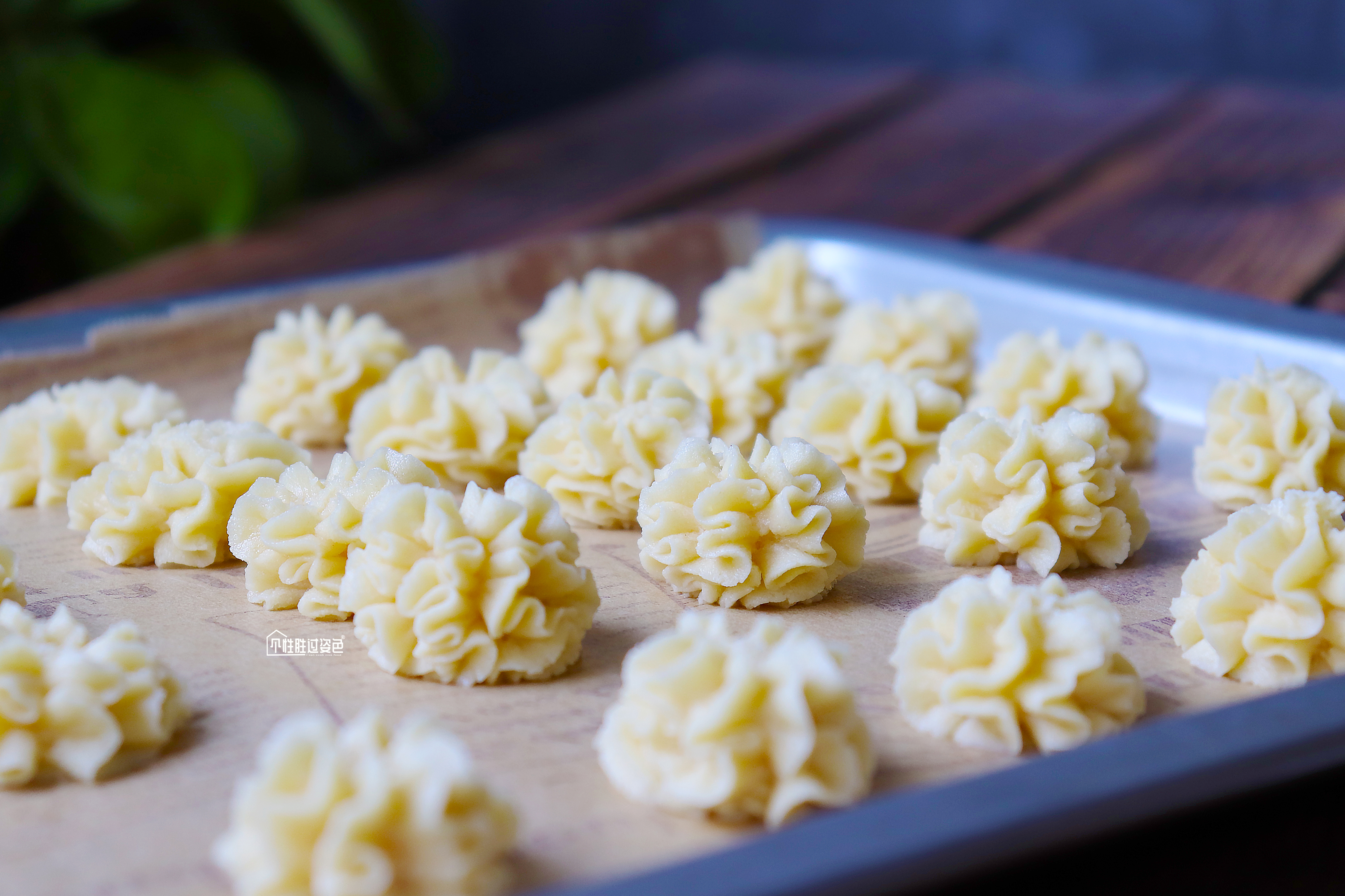 香酥掉渣的珍妮曲奇的配方免费公开，奶味十足，做法简单