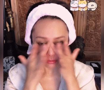 每天一个变美技巧！蔡卓宜徒手瘦脸4分钟见效，张钧甯按摩出小脸